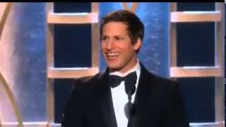 Andy Samberg Wins Golden Globe Awards 2014 | HD