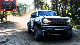 Ford Bronco Raptor Offroading Forza Horizon 5 | Logitech G29 Steering Wheel With Shifter Gameplay