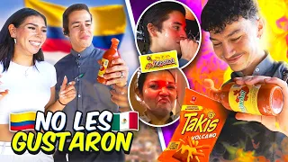 Colombianos reaccionan a dulces mexicanos 🔥🌶️ Esto pasó 🤯 Cecia Loaiza