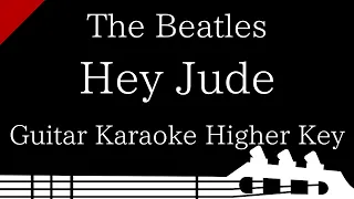 【Guitar Karaoke Instrumental】Hey Jude / The Beatles【Higher Key】