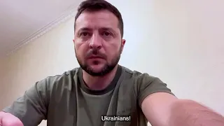 Звернення Президента України Зеленського за підсумками 177-го дня війни (2022) Новини України