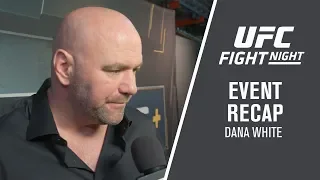 UFC Brooklyn: Dana White Event Recap