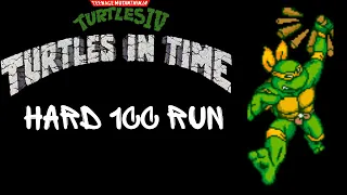 Teenage Mutant Ninja Turtles IV: Turtles in Time (SNES) - Michelangelo (Hard) 1CC