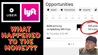 Where did they go? | Uber Quests and Lyft Challenges