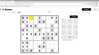 Hard Sudoku New York Times December 18