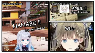 [Apex Legends] Unfortunate misunderstanding over VC (Kaga Sumire/Komori Met/Hanabusa Lisa)