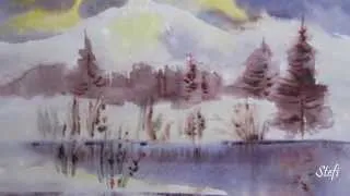 Paul Mauriat - Tombe la neige / Veneta Docheva - paintings