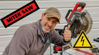 Unboxing Skil Miter Saw And Toughbilt Universal Miter Saw Stand