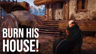 BURN HIS HOUSE! ASSASSIN'S CREED VALHALLA | Mystery World Event Location Guide | The Devout Troll