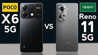 POCO X6 5G vs Oppo Reno 11 5G