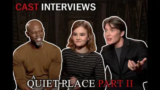 'A Quiet Place Part II' With Djimon Honsou, Cillian Murphy and Millicent Simmonds