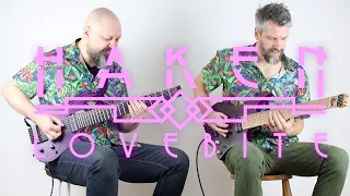 Haken - 'Lovebite' Guitar Playthrough - Charlie Griffiths & Richard Henshall