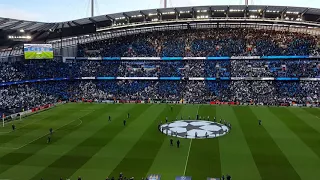El Etihad Stadium cantando Hey Jude en un partido de Champions
