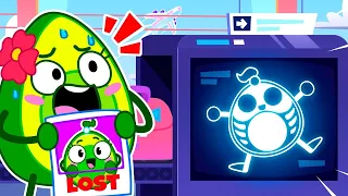 🔴 😭 Baby Got Lost in the Airport! 😱🩻 X-Ray in the Airport Airport 😱 Pit & Penny Family 🥑