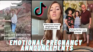 EMOTIONAL PREGNANCY ANNOUNCEMENTS TIKTOK COMPILATION 2021 | WE ARE PREGNANT!  | LET'S just TiKToK
