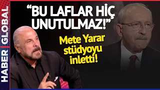 Mete Yarar'dan Kılıçdaroğlu'na 500 Lira Cevabı "Sen 15 Bin Verdin Kimse Dönüp Bakmadı"