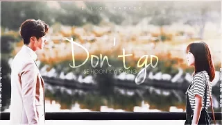 ◞ don't go :: se hoon x yi ryung ◟