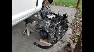Finishing Mazda RX8 Engine and Transmission Removal