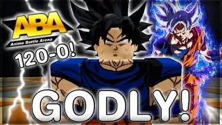 ABA Made Mui Goku A COMBO Demon! (CRAZY DAMAGE!)