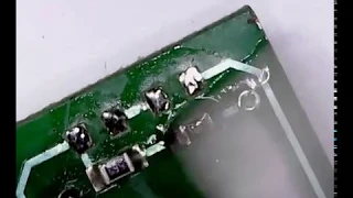 Microscope SMD soldering