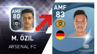 The Evolution of M.Ozil in Pes Mobile l ❣️❣️ l #shorts #Football