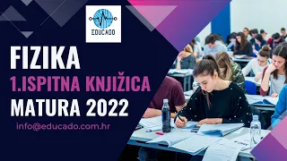 Matura 2022 - Fizika (ispitna knjižica 1)