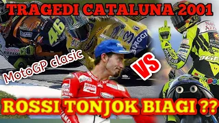 VALENTINO ROSSI vs  MAX BIAGI ‼️ MOTOGP 2001