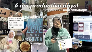 Productive days in my life✨| library 📚| university🏫| Tips | 💔rattrapageيوميات طالبة اقتصاد