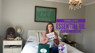 Young Living Essential Oils Aria Starter Kit Open Box