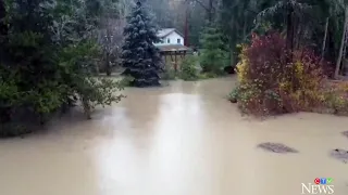 Heavy flooding, evacuation watch on Vancouver Island