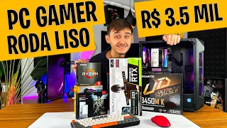 PC GAMER AMD pra Rodar TUDO! Até 3.500 Reais em 2024 (Teste em Jogo)