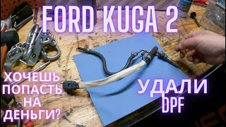 Ford Kuga 2 хочешь попасть на деньги? удали DPF