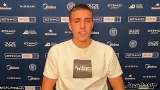 New York City FC Defender Malte Amundsen Pre-Match Press Conference -7/29