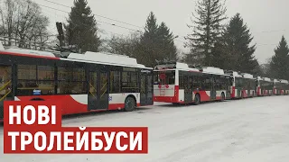 Дев'ять нових тролейбусів для Луцька: коли курсуватимуть і на яких маршрутах