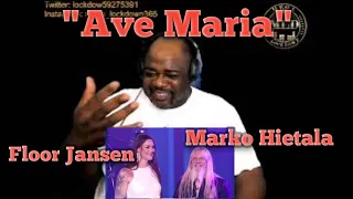 Floor Jansen & Marko Hietala "Ave Maria" (Reaction)