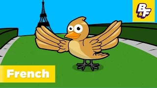 "Alouette French Nursery Rhyme" Learn French with BASHO & FRIENDS