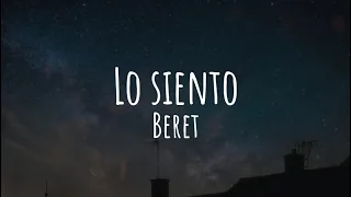 Lo siento - Beret (Lyrics/Letra)