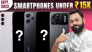 Top 5 Best 5G Smartphones Under ₹15000 Budget ⚡ September 2023