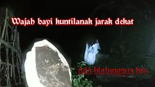 Beginilah wajah bayi kuntilanak jika di lihat dari jarak dekat  penakut jangan nonton sendirian