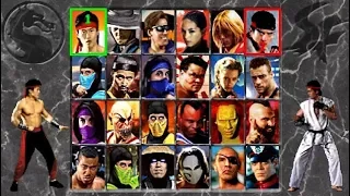 Mortal Kombat vs Street Fighter (MAME/arcade hack)