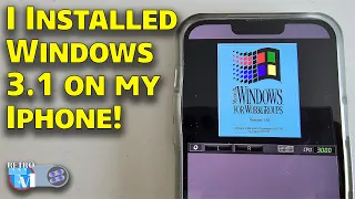 I Installed Windows 3.1 on my iPhone!!