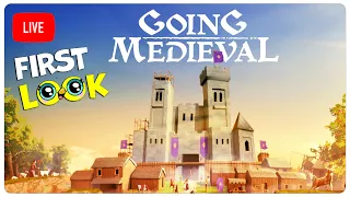 GOING MEDIEVAL! | First Look at this Colony Sim