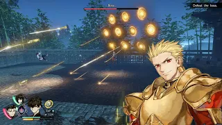 Fate/Samurai Remnant: Gilgamesh Boss Fight (No healing, Sword Demon difficulty)