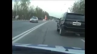 Погоня за BMW X5  Домодедовский район МО.avi