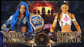 SASHA BANKS vs BIANCA BELAIR   ||  WWE WRESTLEMANIA 37 action figure prediction match  ||  Ep. 41