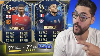 126 TOTS DRAFT CHALLENGE CU REGELE TOTS RASHFORD IN CEL MAI BUN DRAFT AUTOCOMPLETE DIN FIFA 23!!