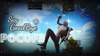 say goodbye ⚡| 90 FPS | PUBG MONTAGE | 4 FINGER+GYROSCOPE | BGMI | POCO F3