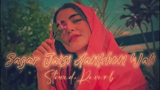 sagar jaisi aankhon wali || lofi || slowed+reverbed || old hit songs