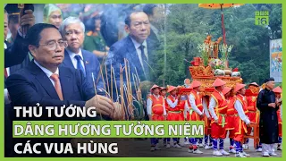 Thủ tướng Phạm Minh Chính dâng hương tưởng niệm các Vua Hùng | VTC16