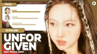 「AI COVER」[How Would] TWICE Sing "Unforgiven'' (by Le Sserafim)